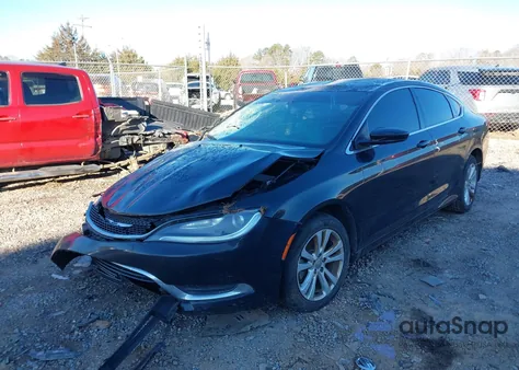 2015 Chrysler 200 Limited z USA, uszkodzony, nr VIN 1C3CCCAB9FN734593